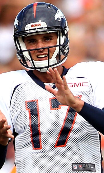 Osweiler to start for injured Manning in Broncos' game vs. Bears